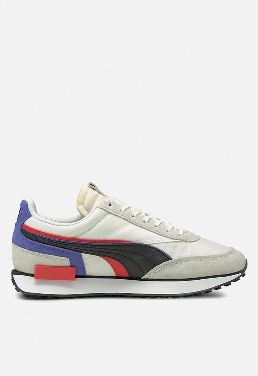 PUMA - Future rider double - puma white-nimbus cloud