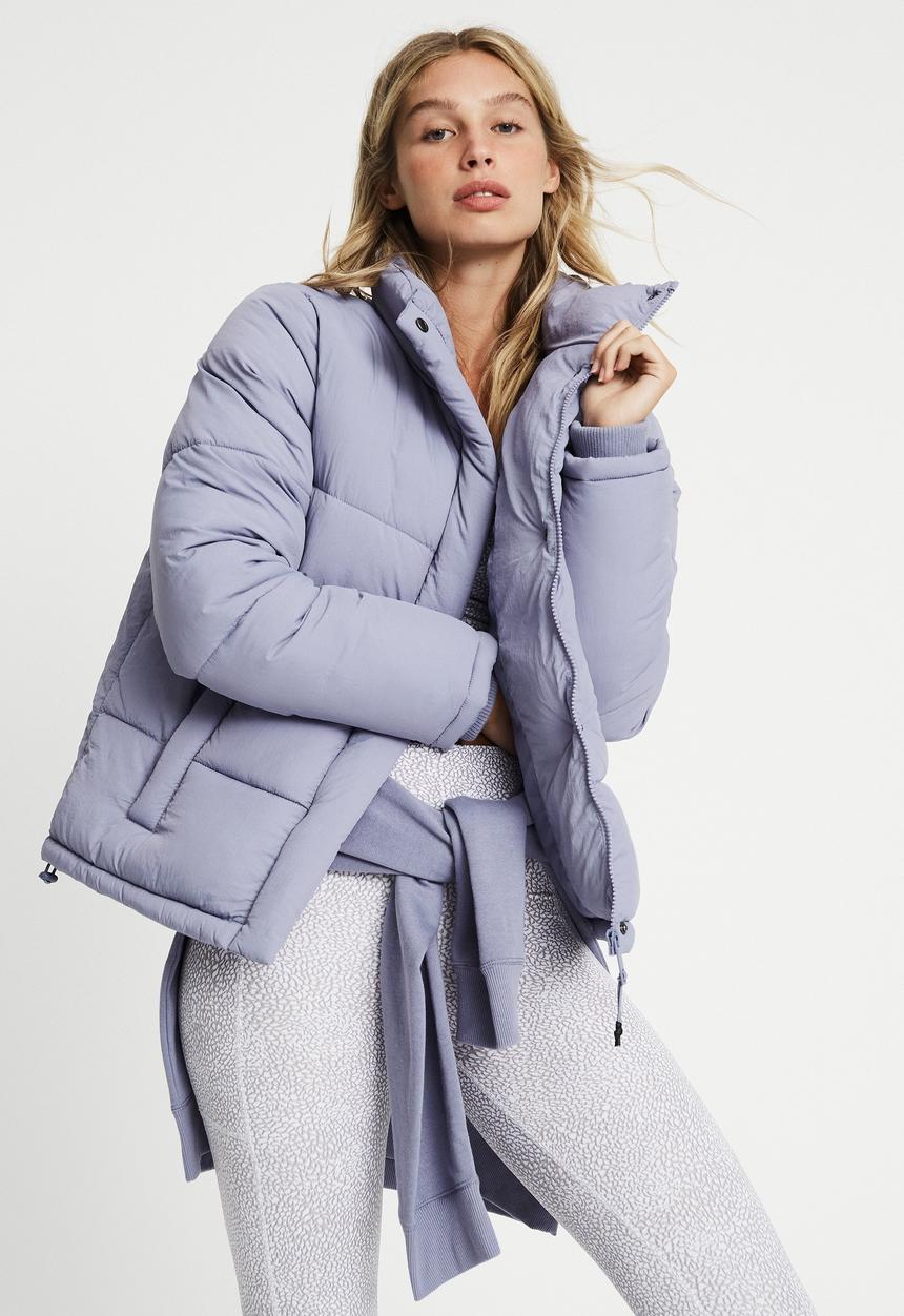 Cotton On - The recycled mother puffer - perwinkle