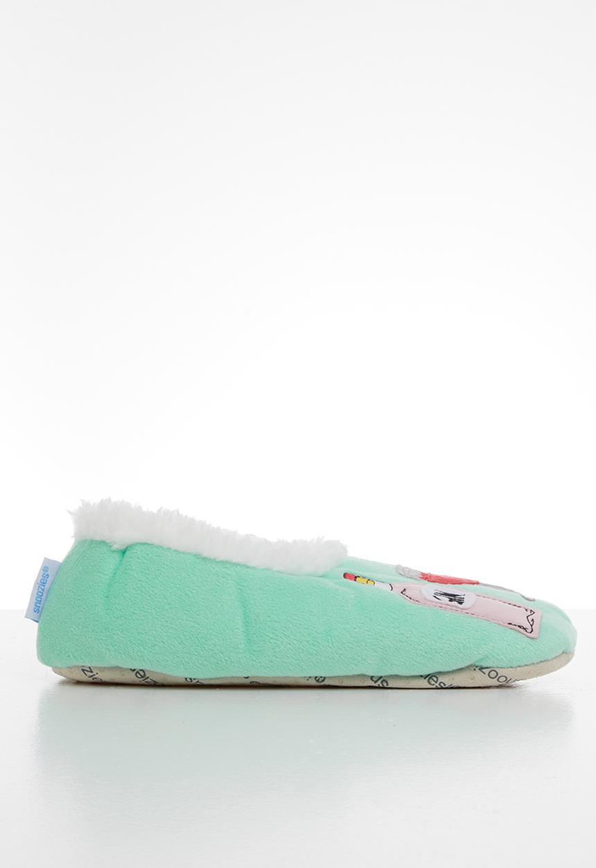 snoozies!® - Soup of the day slipper - mint green