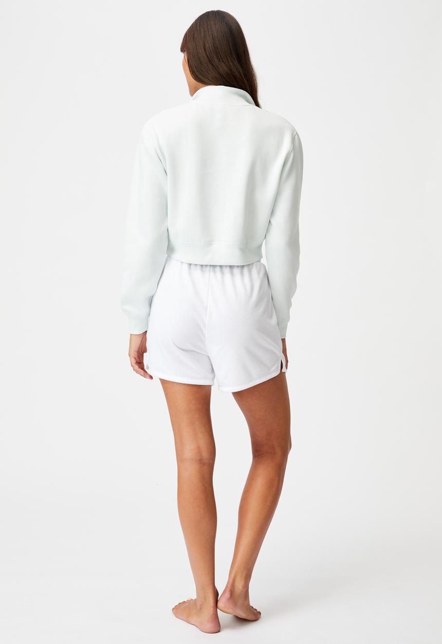 Cotton On - Lifestyle getting out half zip fleece - mint sherbet