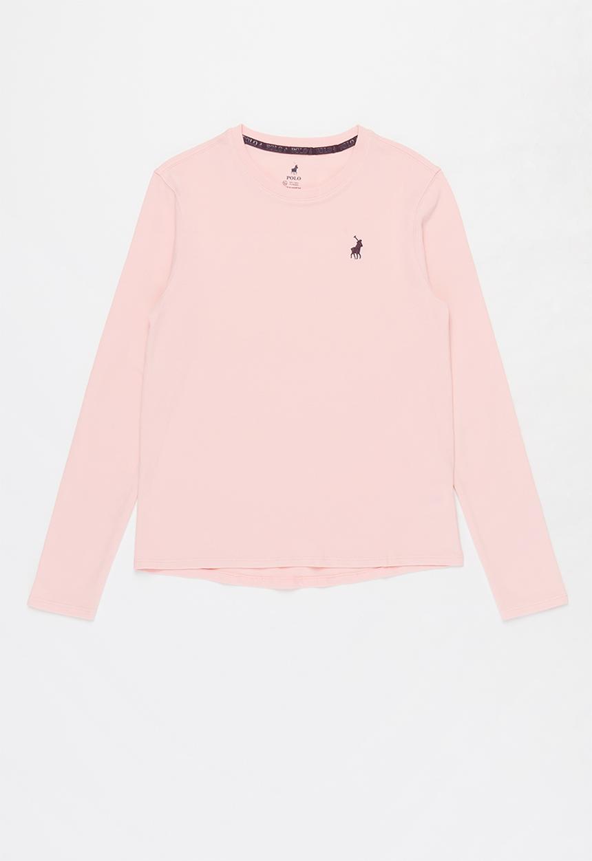 POLO - Girls mia long sleeve tee - pink