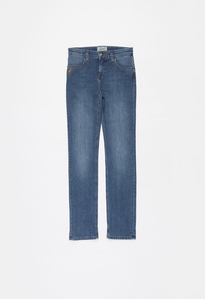 POLO - Boys pjc bradley slim fit jean - blue