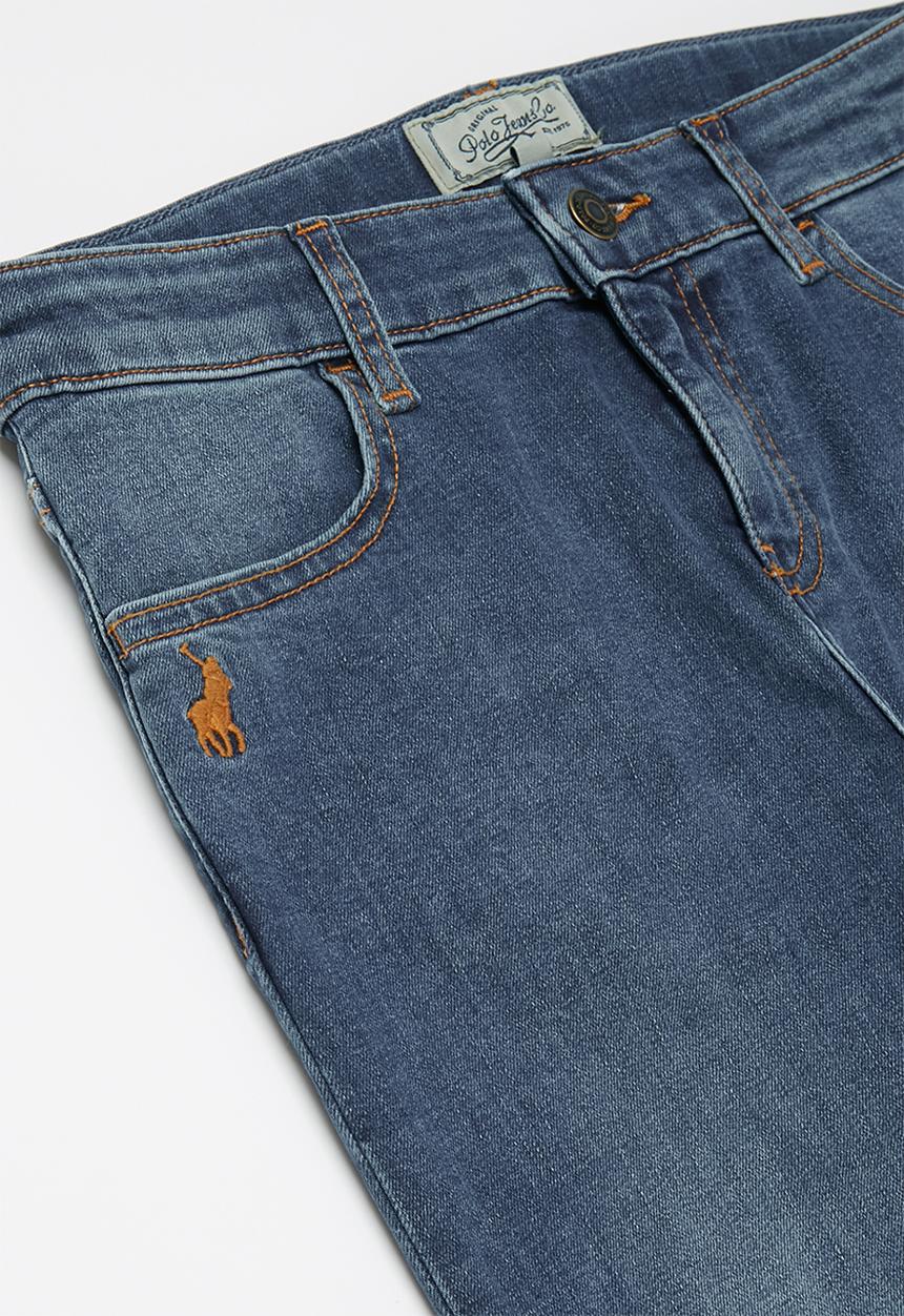 POLO - Boys pjc bradley slim fit jean - blue