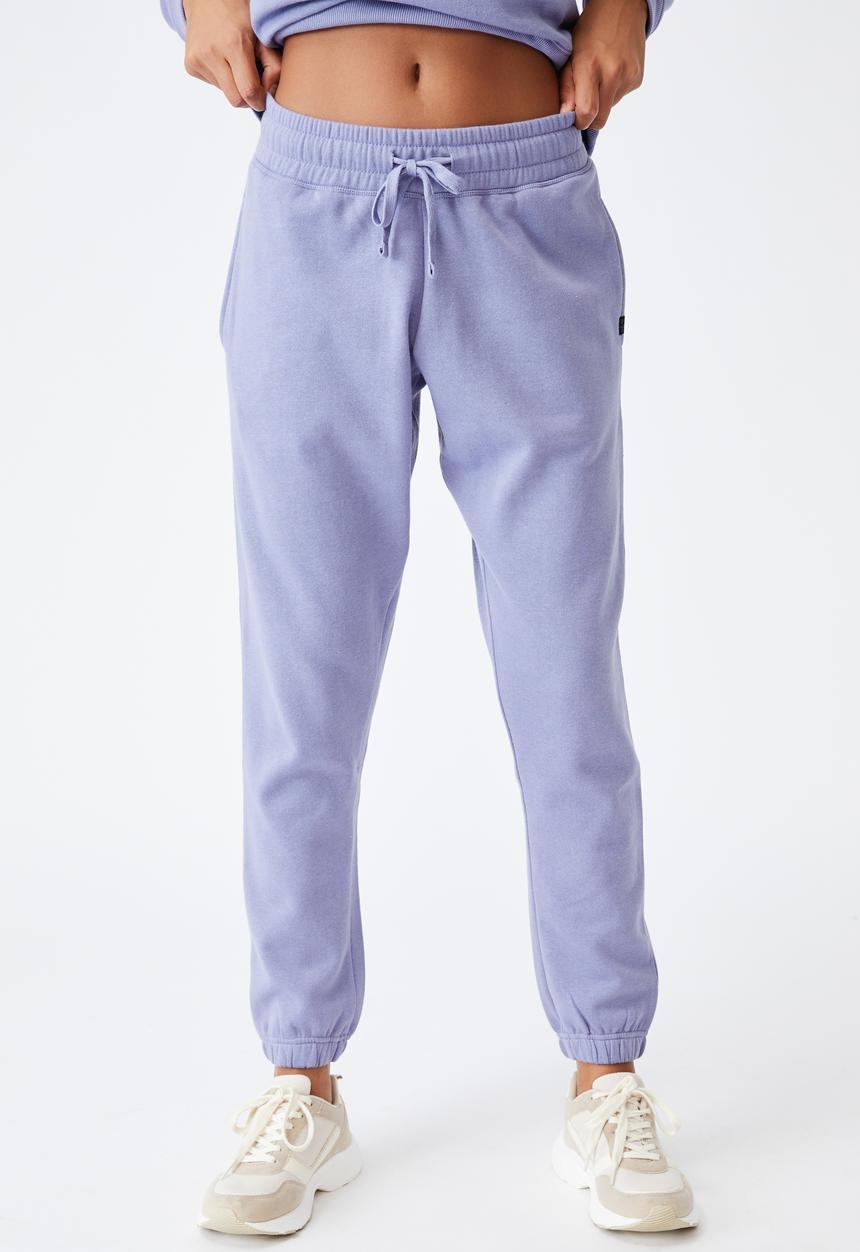 Cotton On - Lifestyle gym track pant - periwinkle