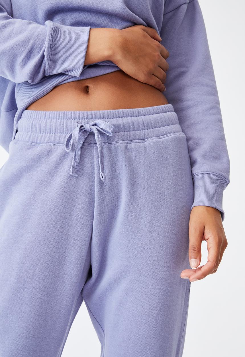 Cotton On - Lifestyle gym track pant - periwinkle