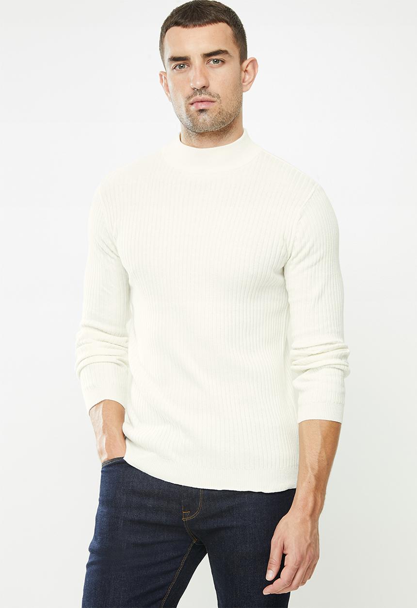 Brave Soul - Mutantj knitwear - white