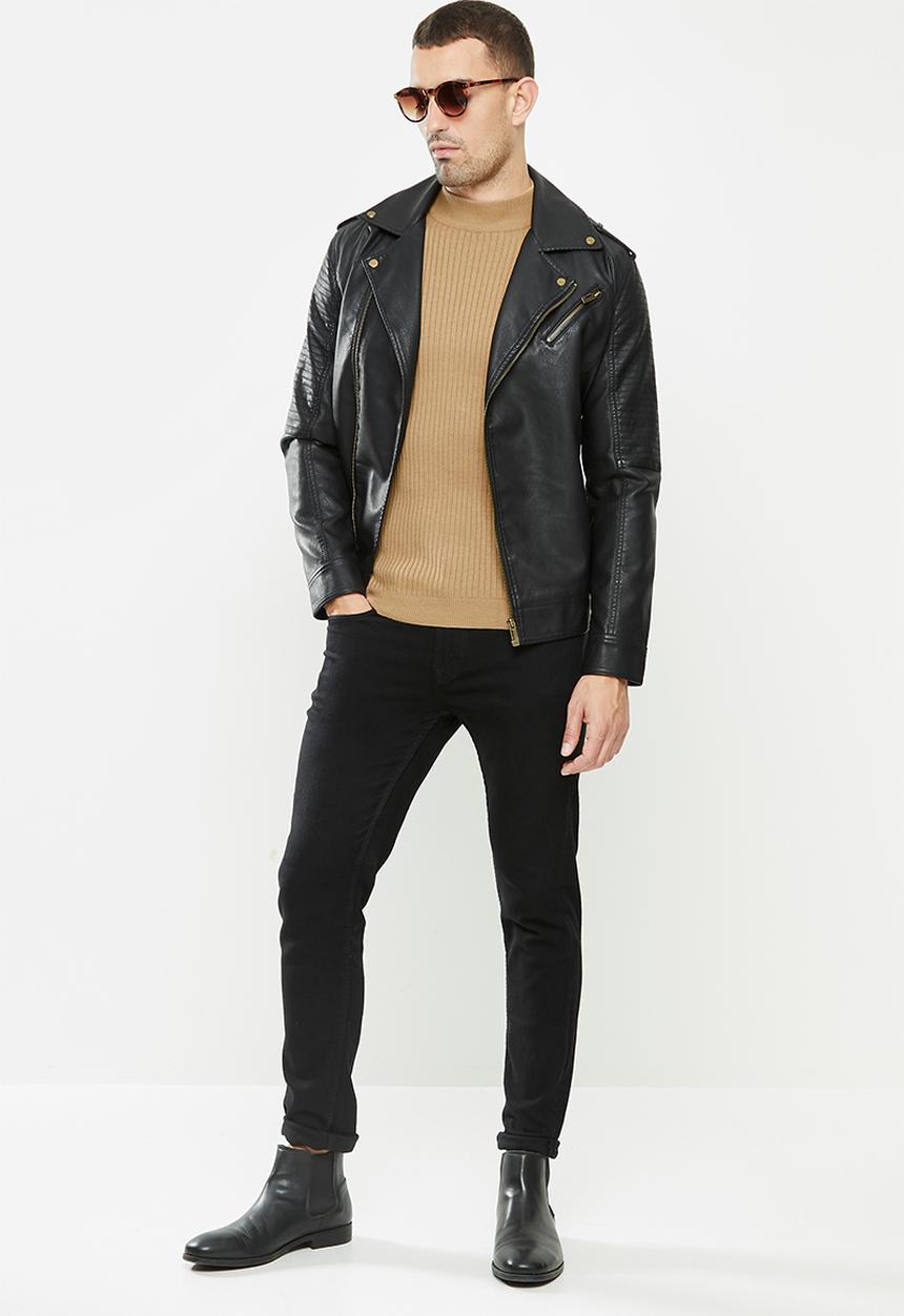 Brave Soul - Mutanti knitwear - tan