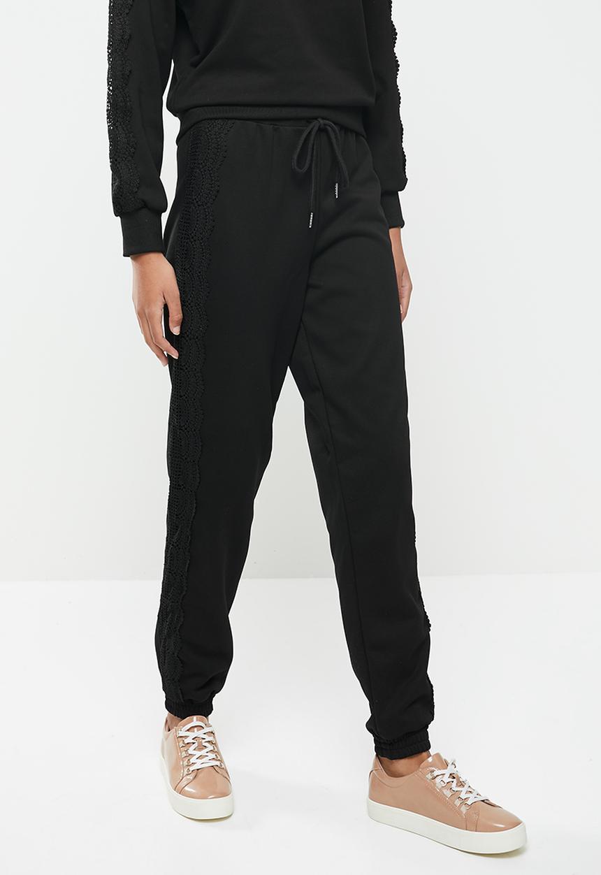 SISSY BOY - All good fleece jogger - black