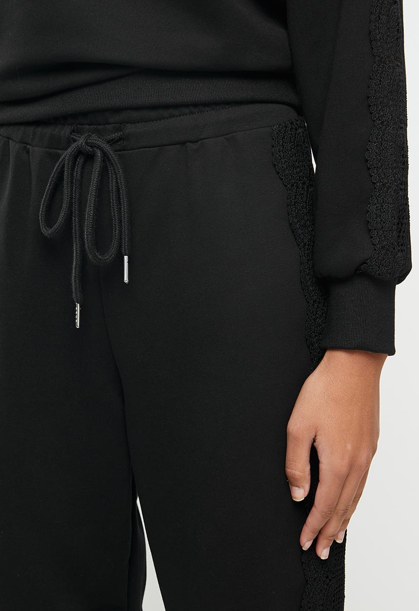 SISSY BOY - All good fleece jogger - black
