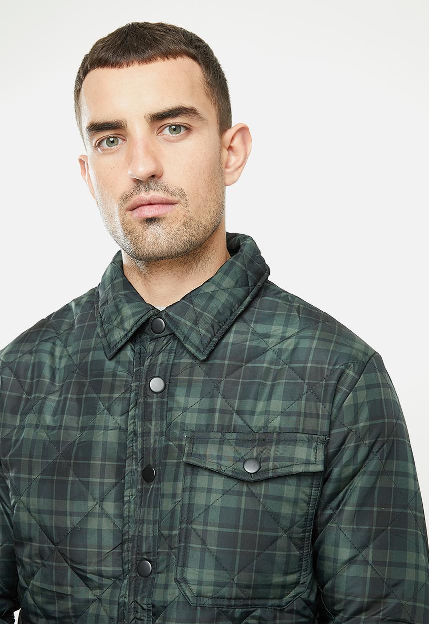 Brave Soul - Charing jackets - green & black