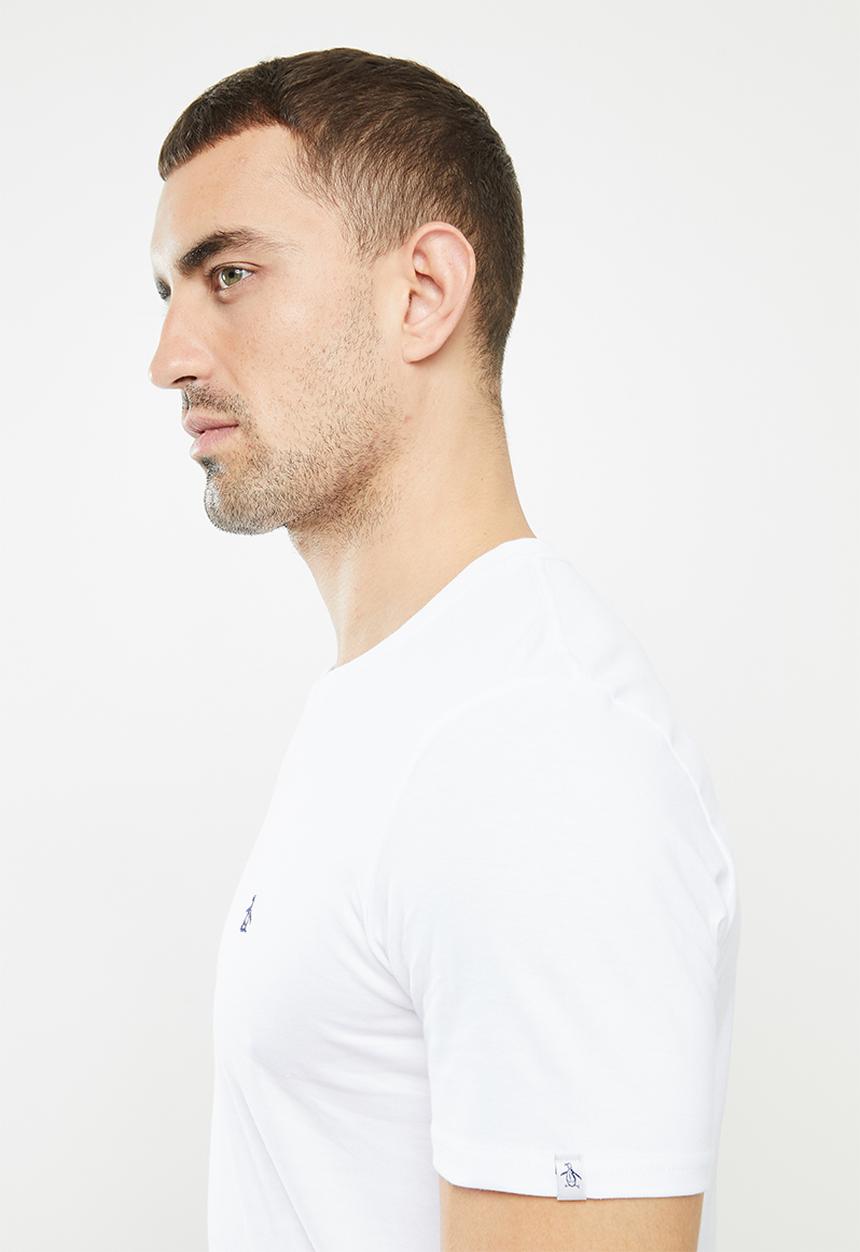 Original Penguin - Embroidered t - white