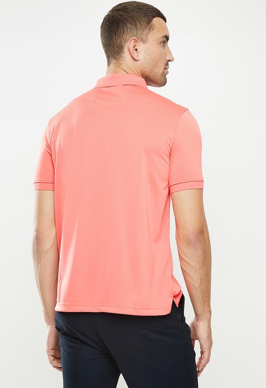 Nautica - Navtech jersey polo - sugarcoral