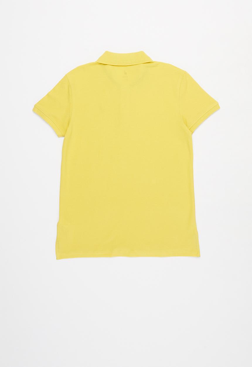 POLO - Boys Austin short sleeve golfer - yellow