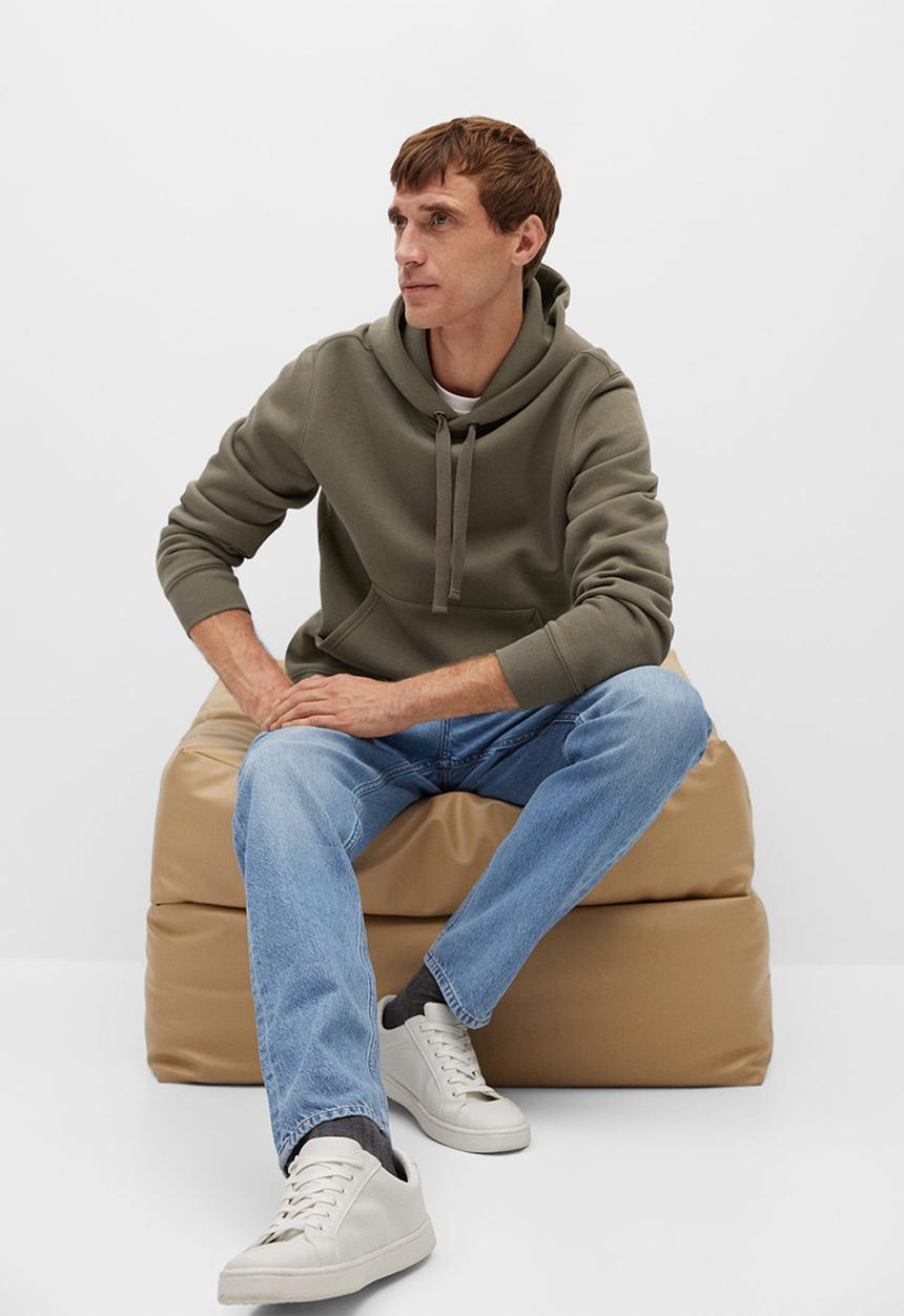 MANGO - Sweatshirt bono - dark green
