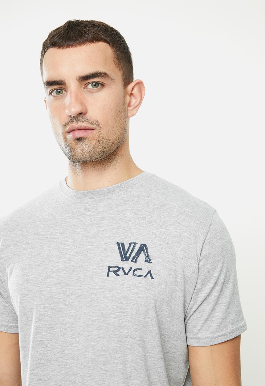 RVCA - Dry brush short sleeve tee - grey 