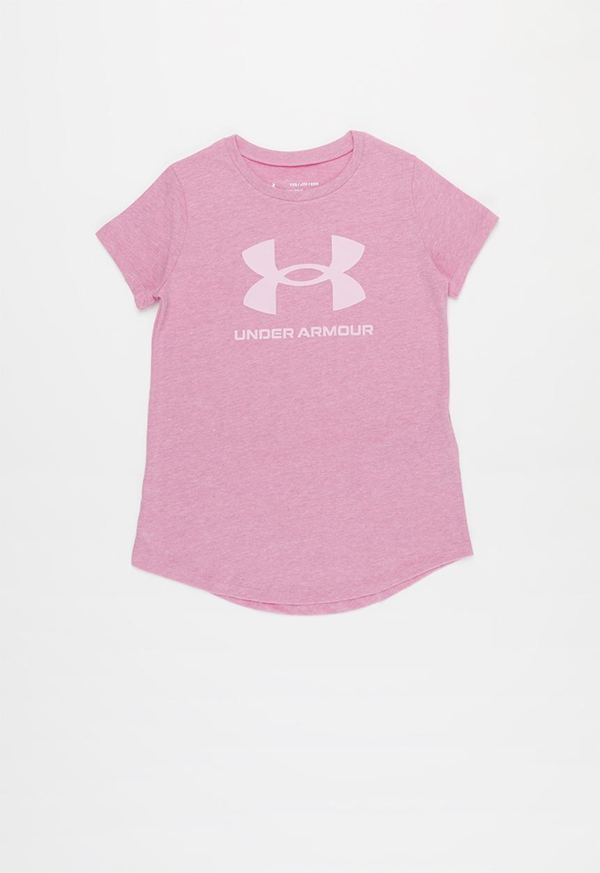 Under Armour - Live sportstyle graphic tee - pink