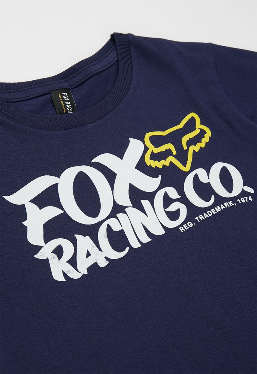 Fox - Wayfarer short sleeve tee - blue