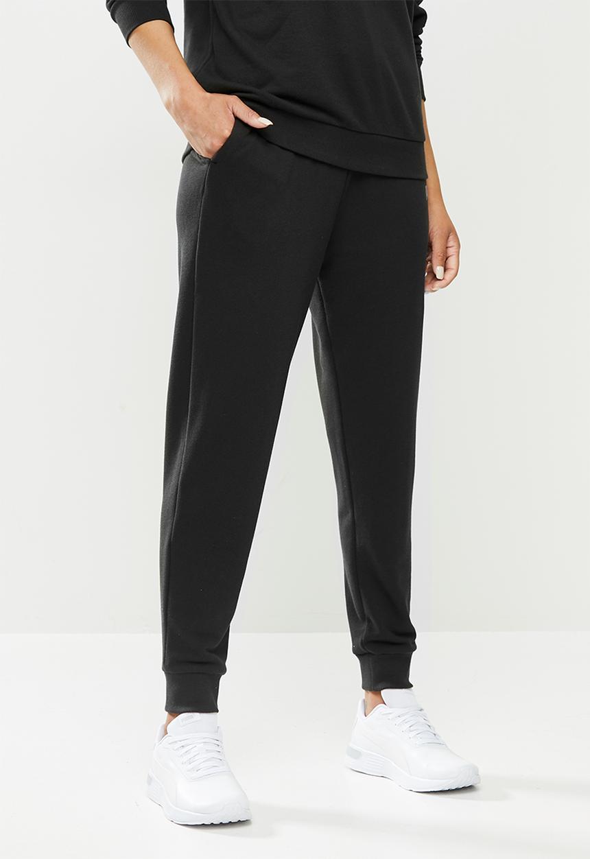 PUMA - Morden basic high waisted pants - black