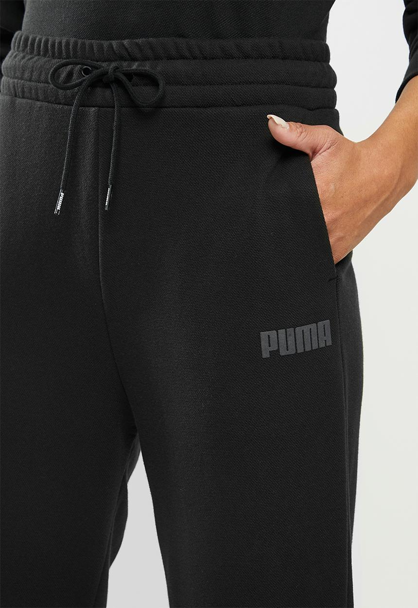 PUMA - Morden basic high waisted pants - black