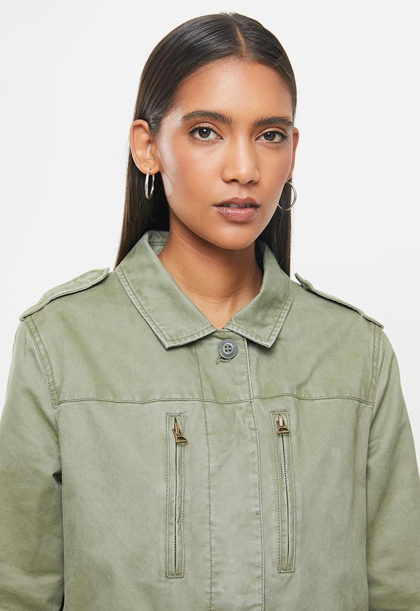 Superdry. - French military rookie jacket - khaki