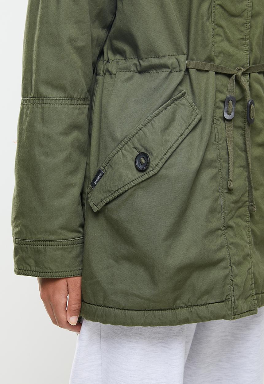 Superdry. - Rookie parka - dark khaki