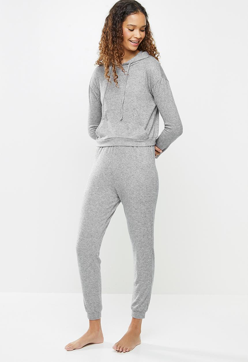 Blake - Soft touch sleepsuit - grey 