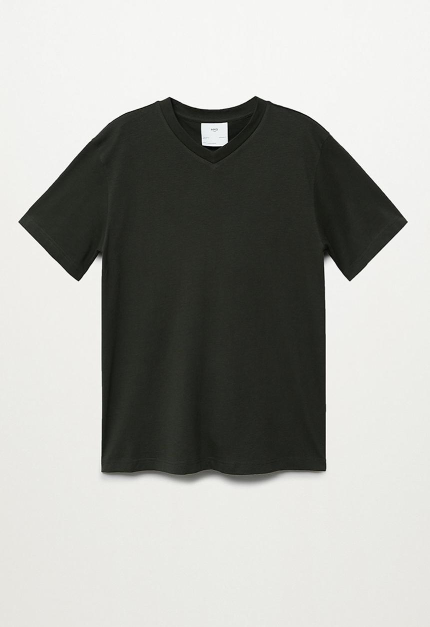 MANGO - T-shirt chelseap - green