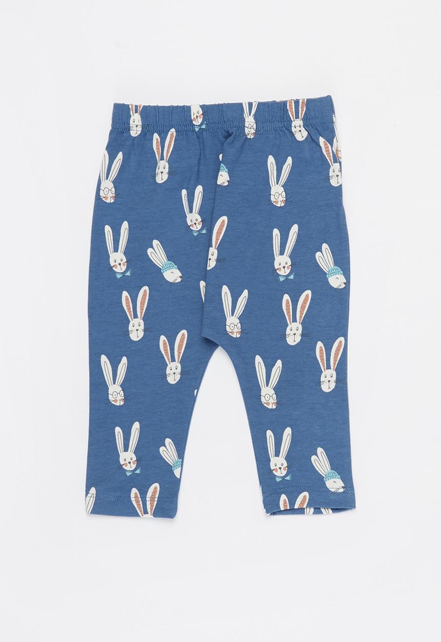 Cotton On - 2 pack leggings - vintage honey & petty blue