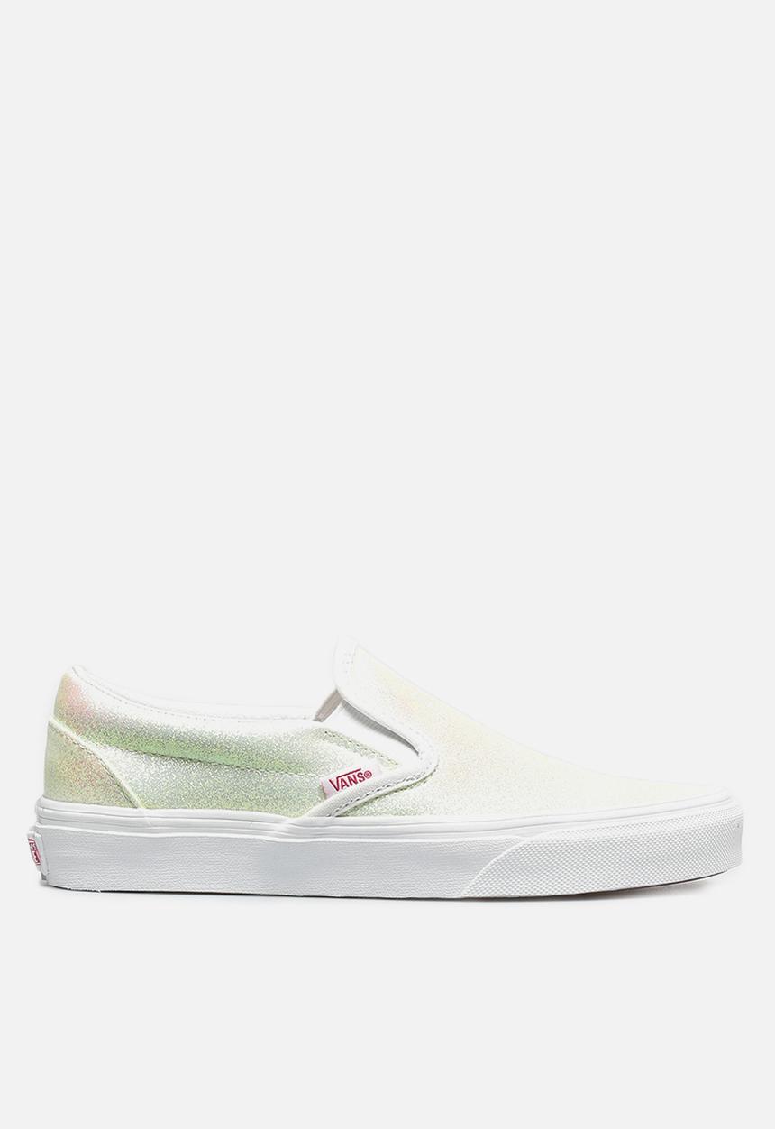 Vans - Ua classic slip-on - (uv glitter) pink/true white