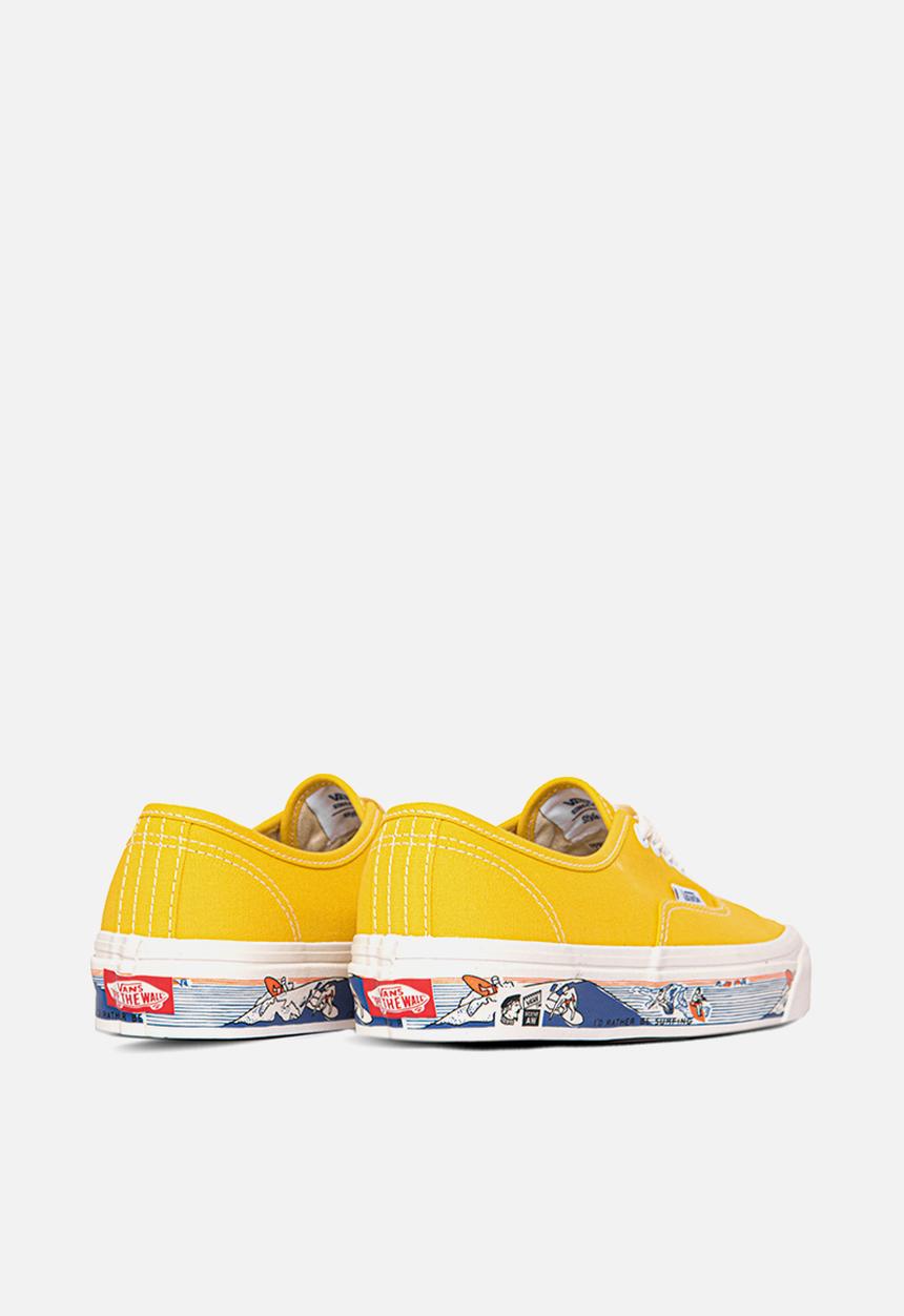 Vans - Authentic 44 dx - (anaheim factory) sidewall print