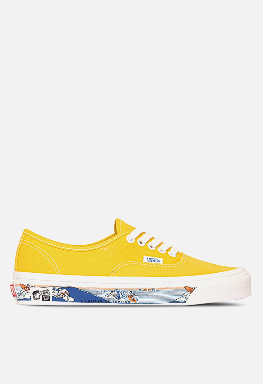 Vans - Authentic 44 dx - (anaheim factory) sidewall print