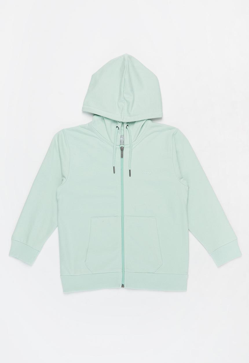 JEEP - Girls zip thru hoodie - green
