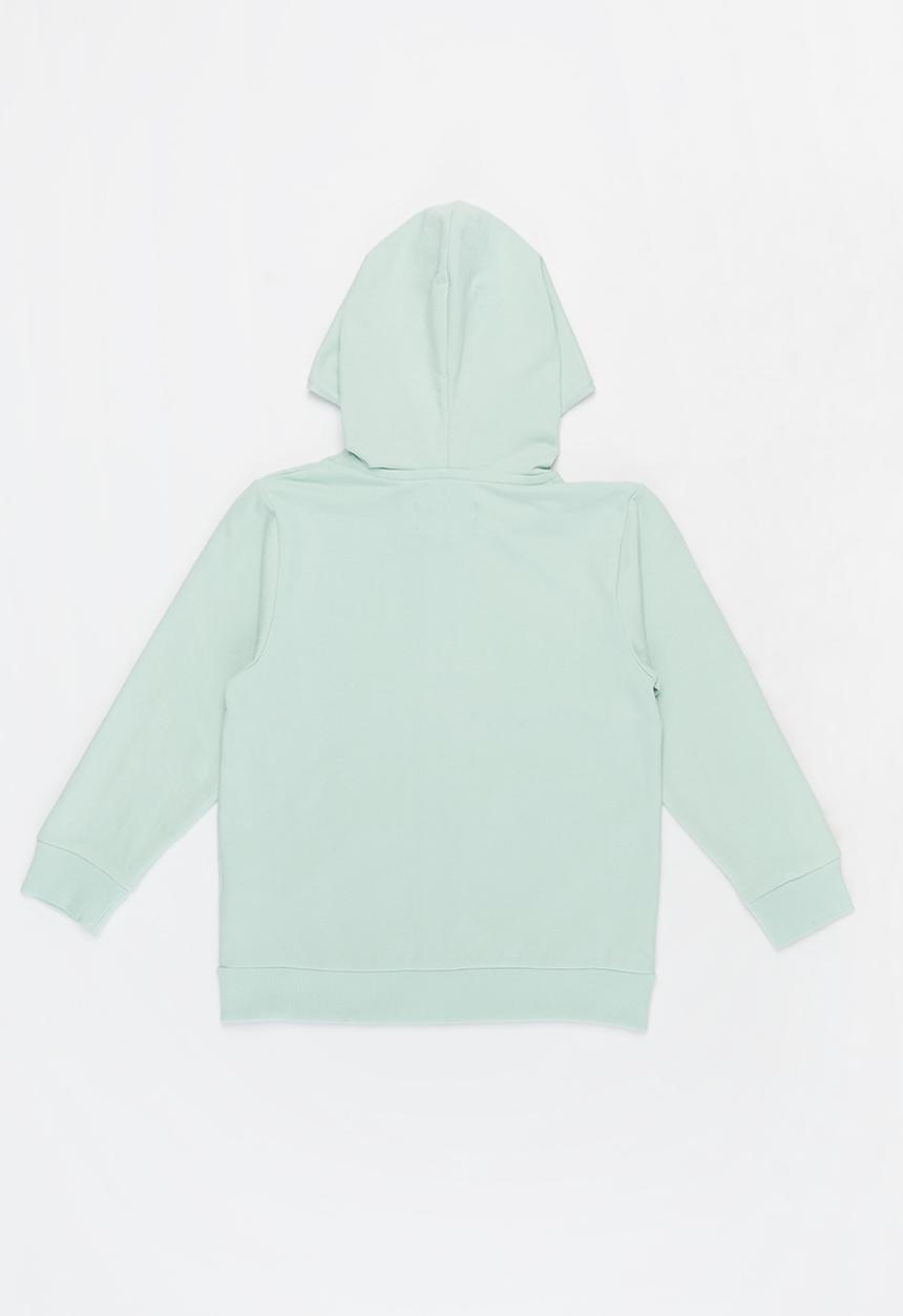 JEEP - Girls zip thru hoodie - green