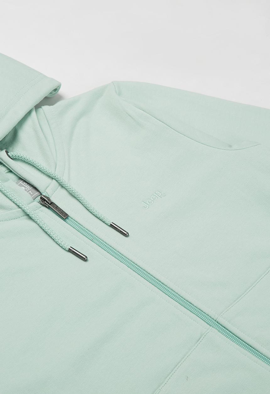 JEEP - Girls zip thru hoodie - green