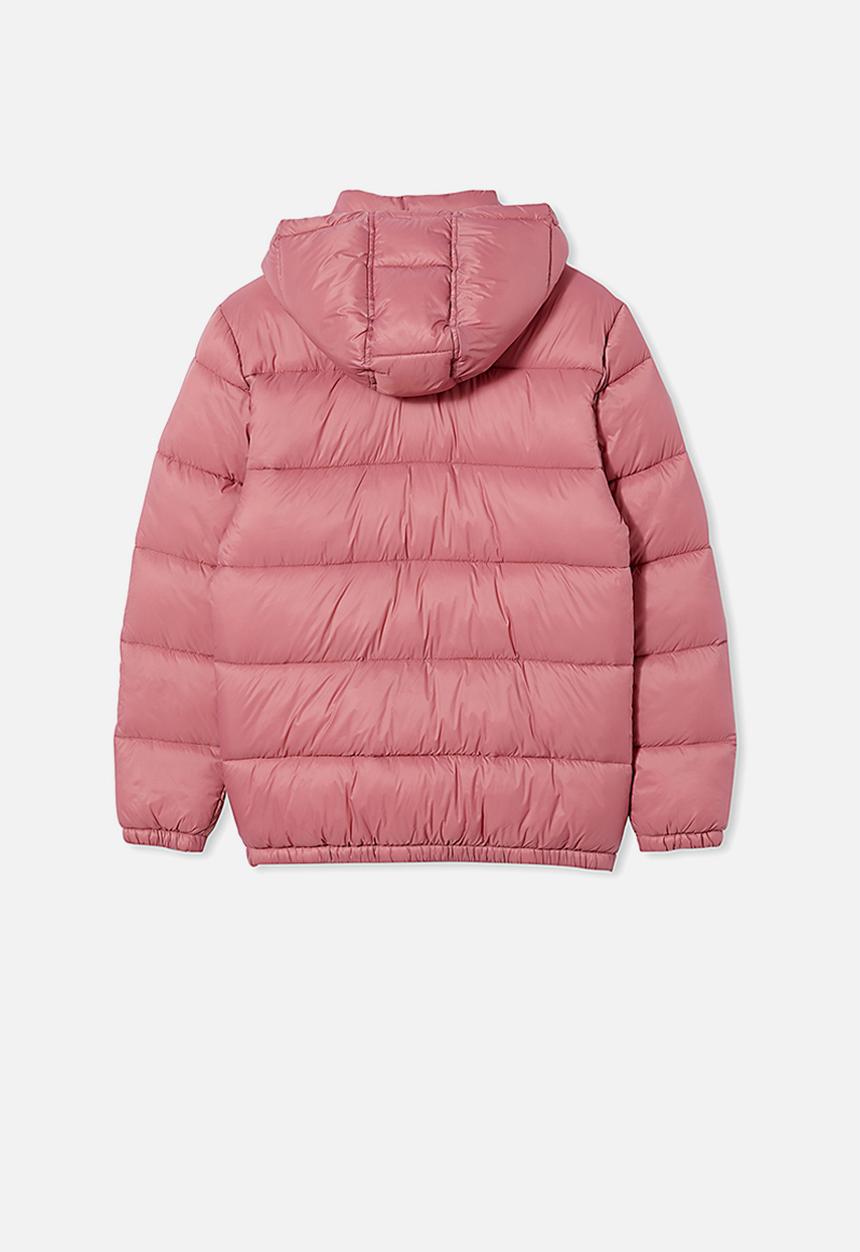 Free by Cotton On - Charlie puffer - very berry