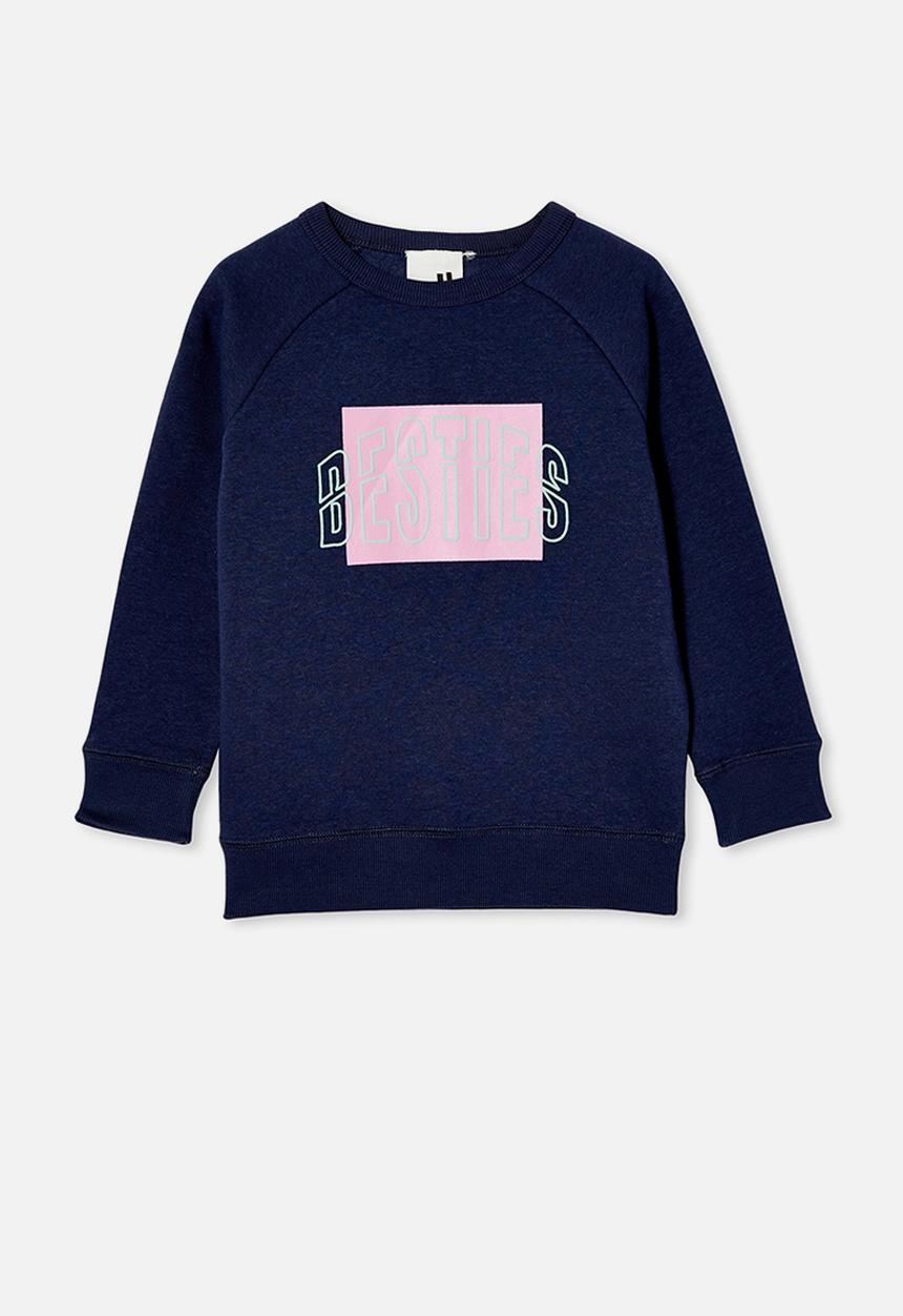 Cotton On - Mila crew - indigo/ besties