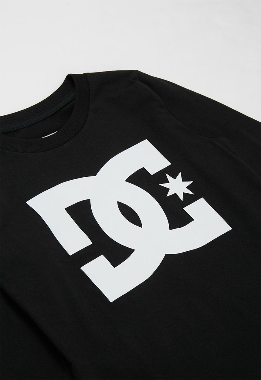 DC - Star ls tee boy - black