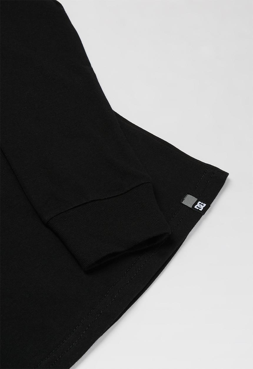 DC - Star ls tee boy - black