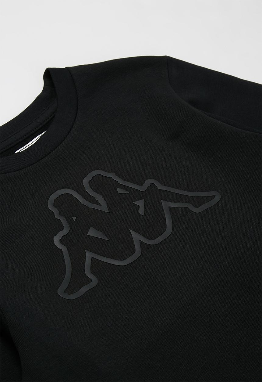 KAPPA - Logo crus regular fit tee - black