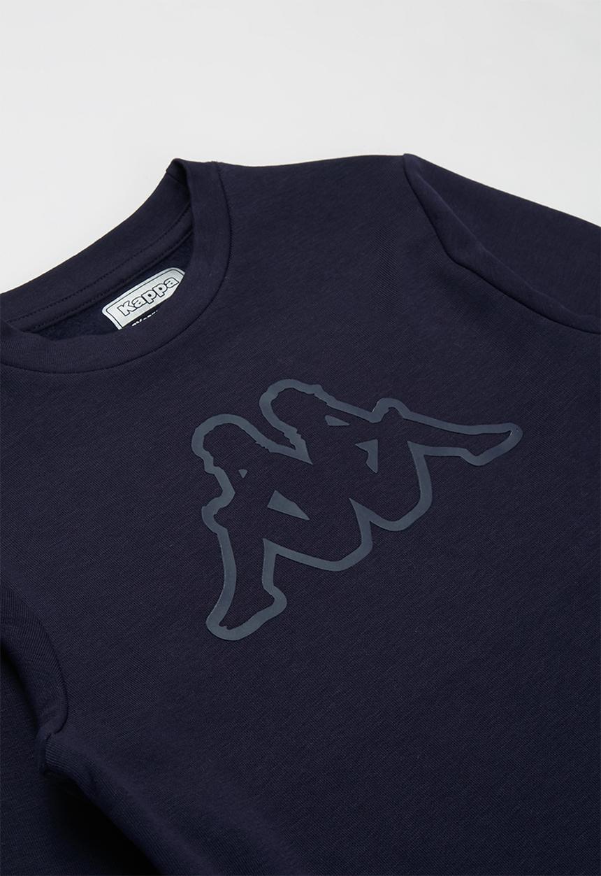 KAPPA - Logo crus regular fit tee - navy