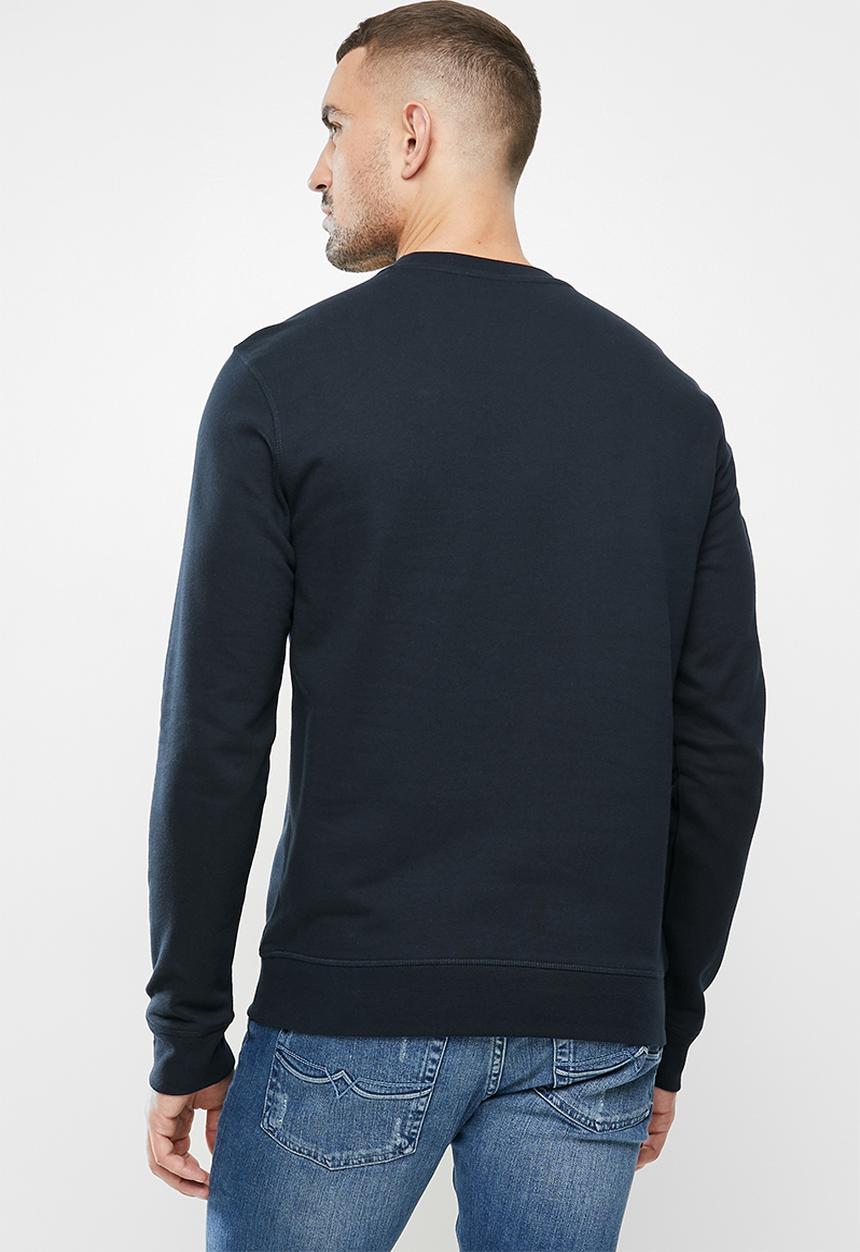 POLO - Aakil crew neck sweat - navy