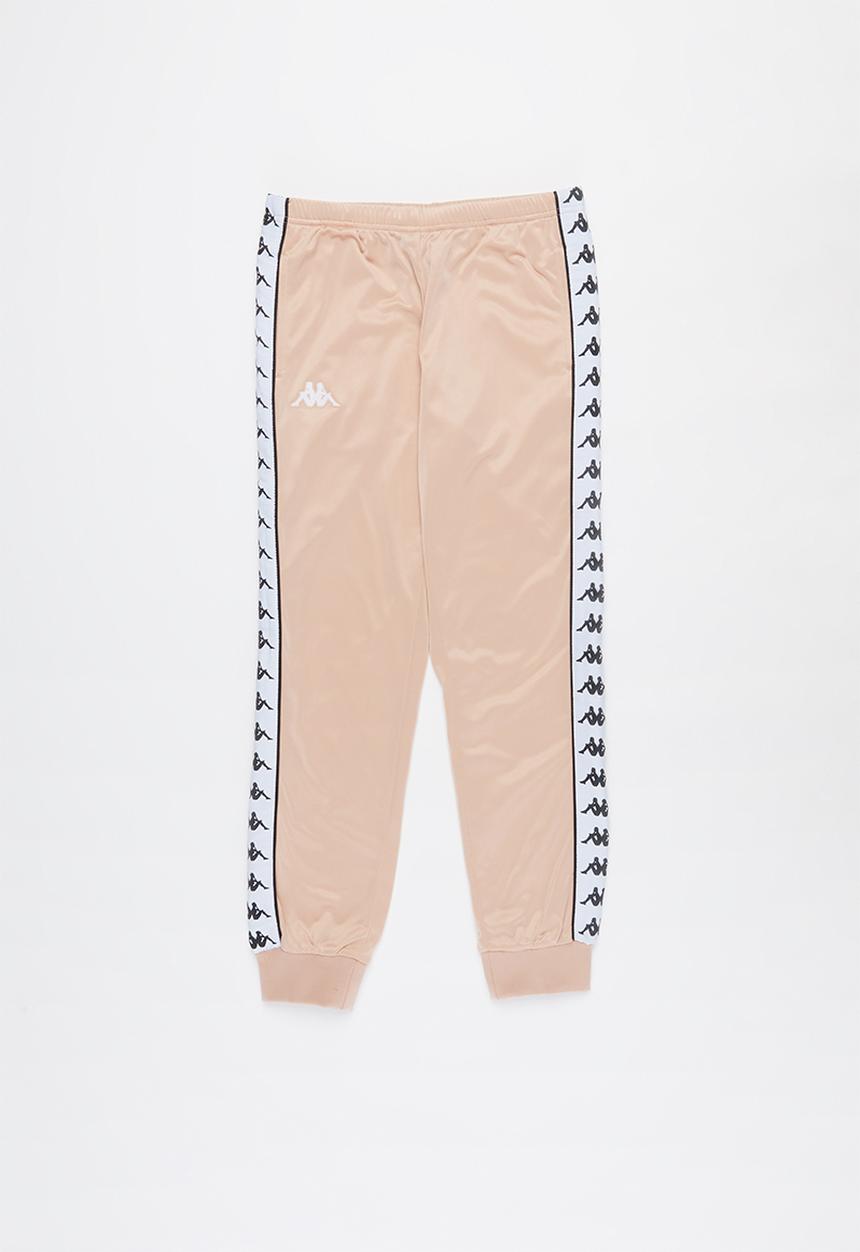 KAPPA - Banda slim fit wrasto pants - pink & white