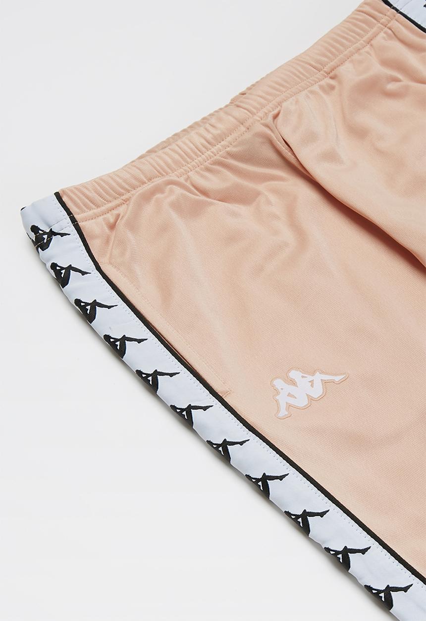 KAPPA - Banda slim fit wrasto pants - pink & white