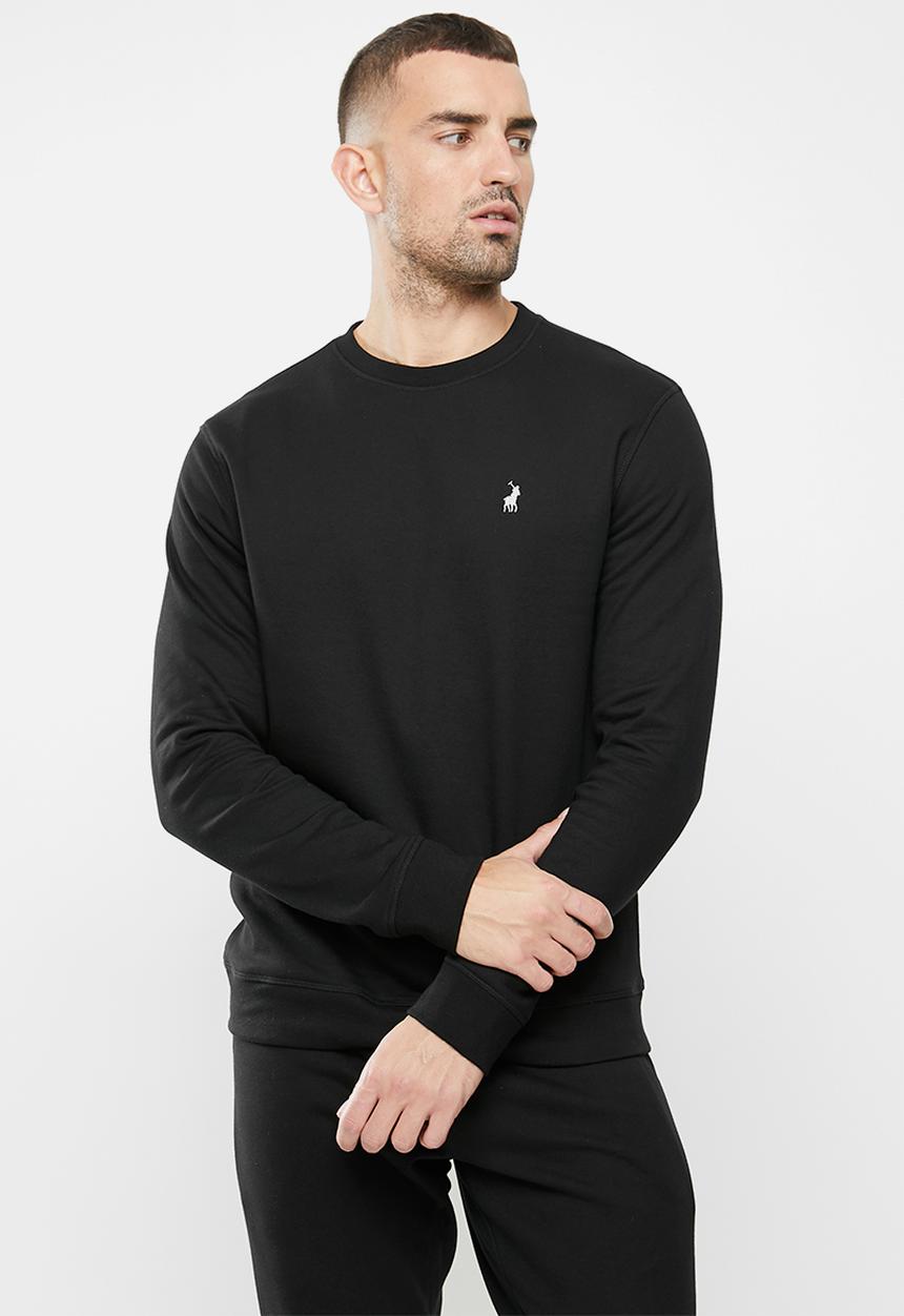 POLO - Aakil crew neck sweat - black