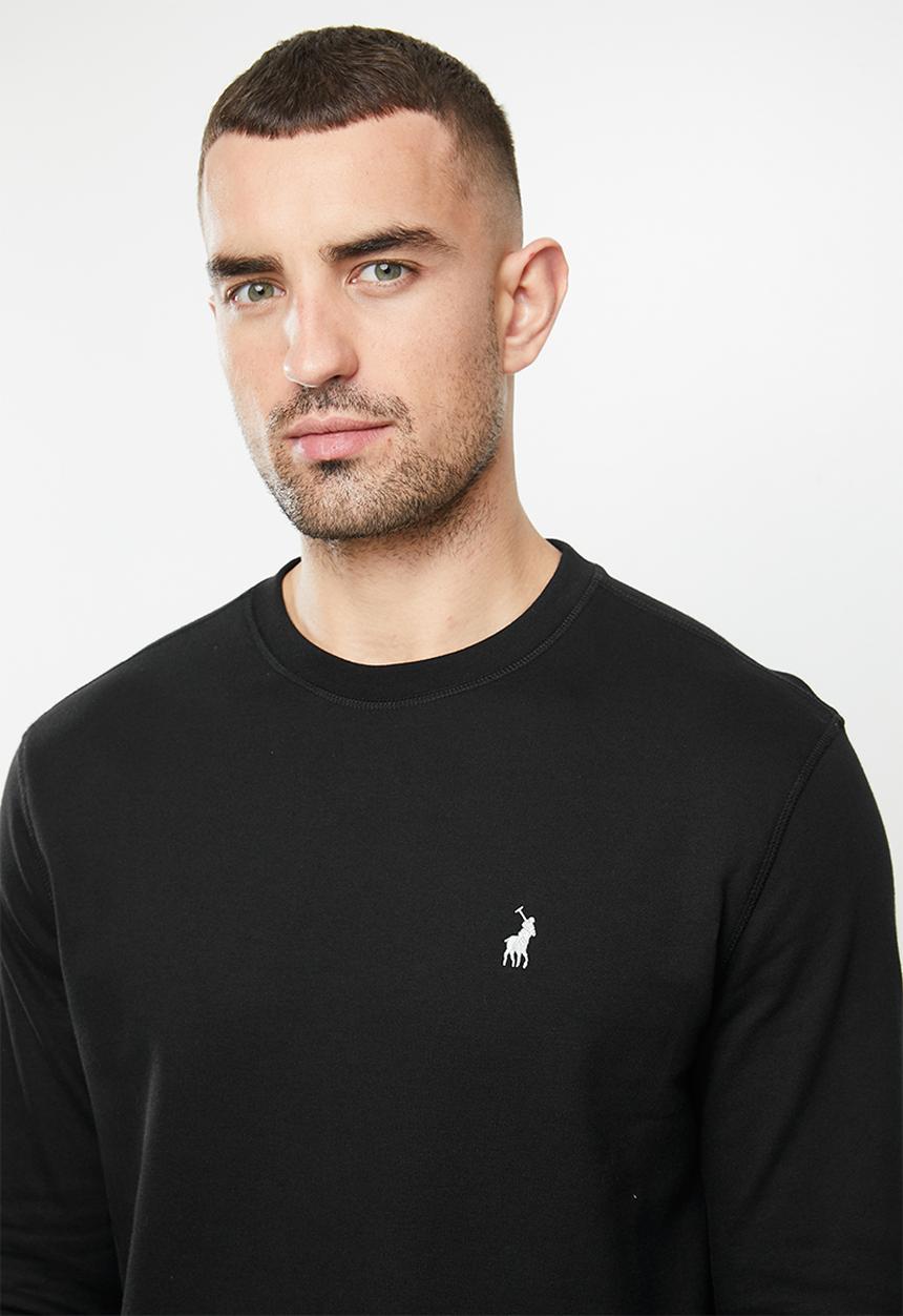 POLO - Aakil crew neck sweat - black