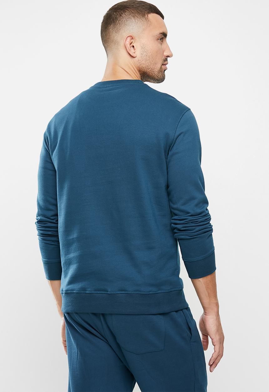 POLO - Aakil crew neck sweat - blue