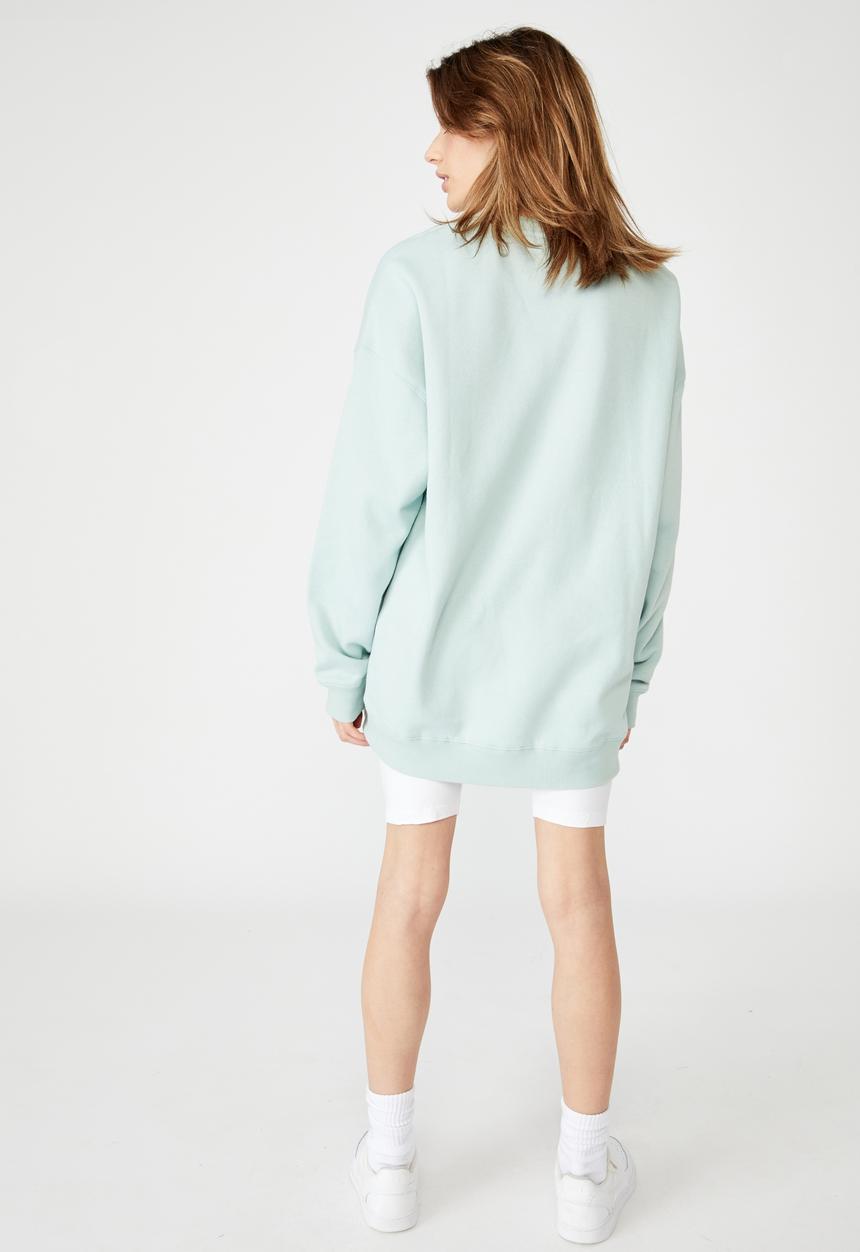 Factorie - Oversized crew neck sweater - ether