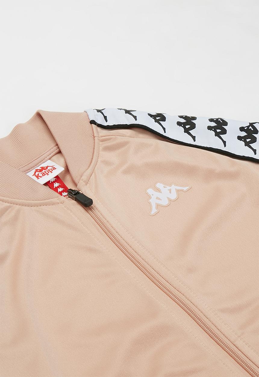 KAPPA - Banda slim fit bomber jacket - pink/white