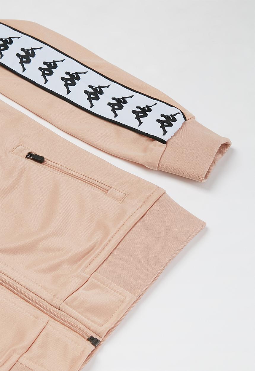 KAPPA - Banda slim fit bomber jacket - pink/white