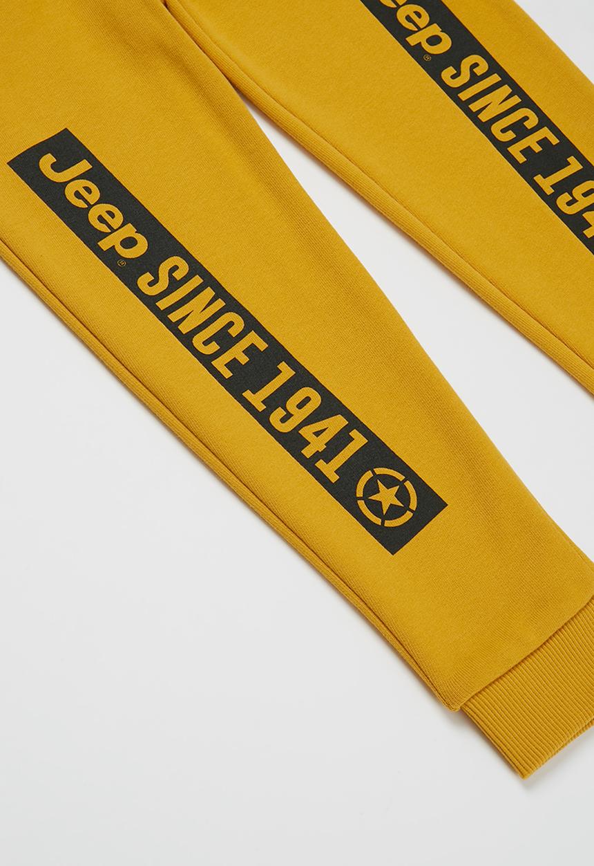 JEEP - Statement joggers - mustard